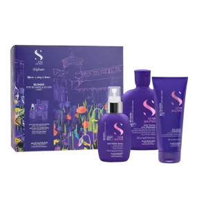 Alfaparf Milano Semi Di Lino Blonde Trio Pack
