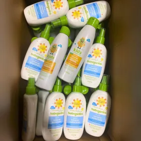 BabyGanics Assorted SPF 50 Mineral Sunscreen Spray 6 Fl Oz (50 Pcs Lot)