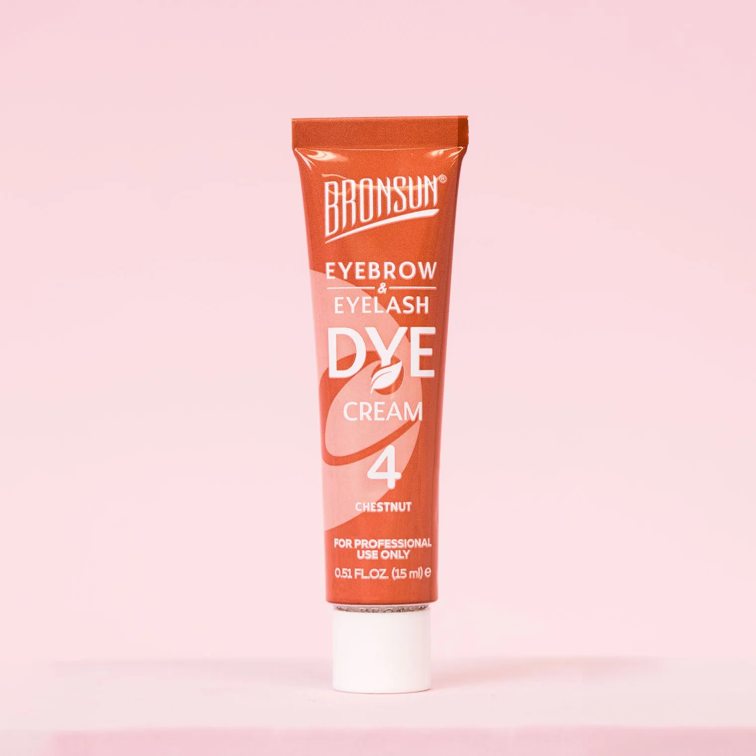 Bronsun Brow and Lash Cream Dye - Chestnut #4, 15ml