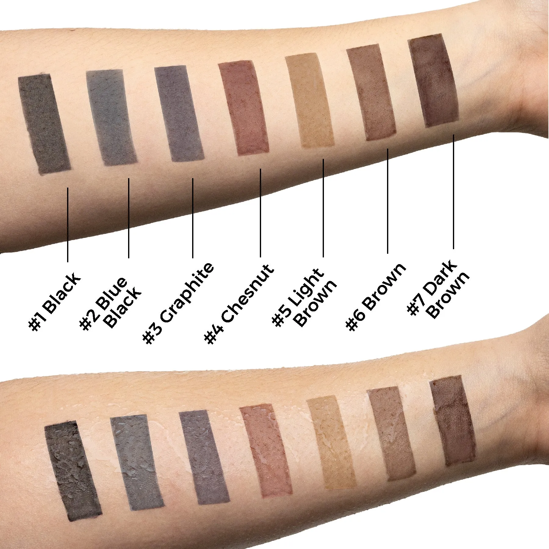 Bronsun Brow and Lash Cream Dye - Chestnut #4, 15ml