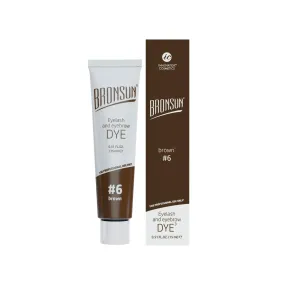 Bronsun Lash & Brow Gel Dye - #6 Brown