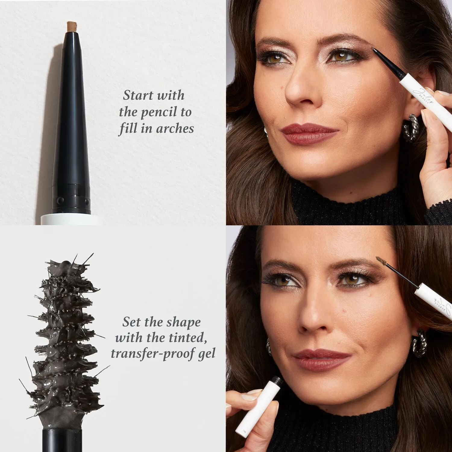 Brow 101 Waterproof Pencil   Tinted Gel