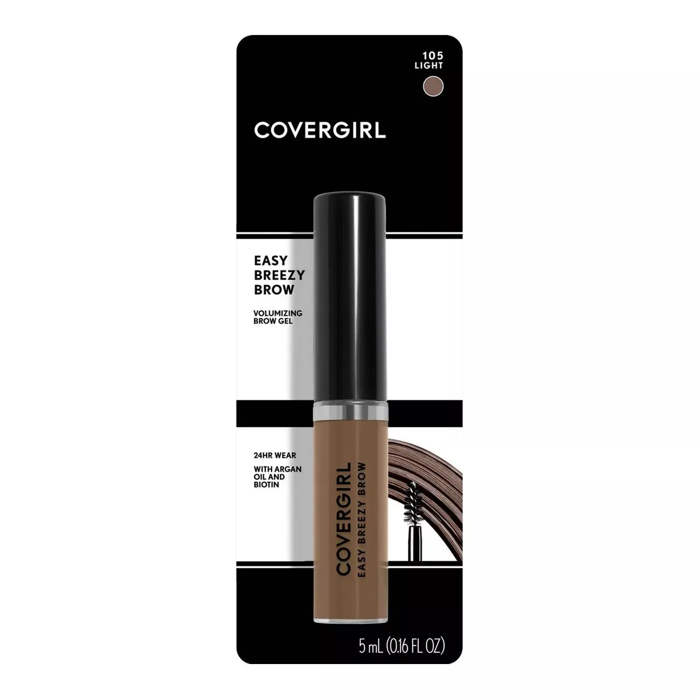 COVERGIRL - Easy Breezy Volumizing Brow Gel Light 105 - 0.16 fl oz (5 ml)