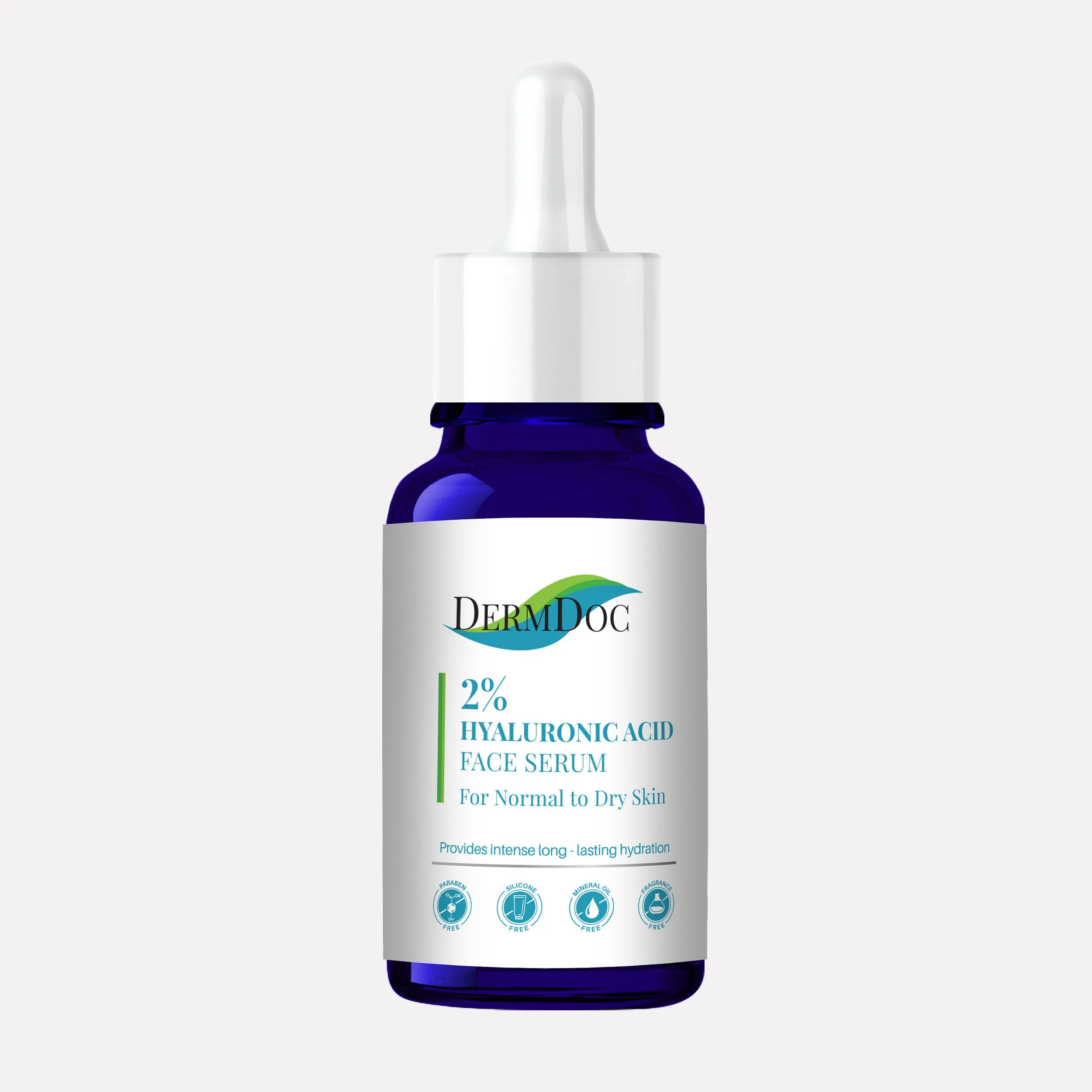 DermDoc 2% Pure Hyaluronic Acid Face Serum (15 ml) | ultra hydrating , face serum for dry skin , hyaluronic acid serum , hydrating serum , hyloronic acid serum , hydrating face serum , dry skin serum , serum , face serum