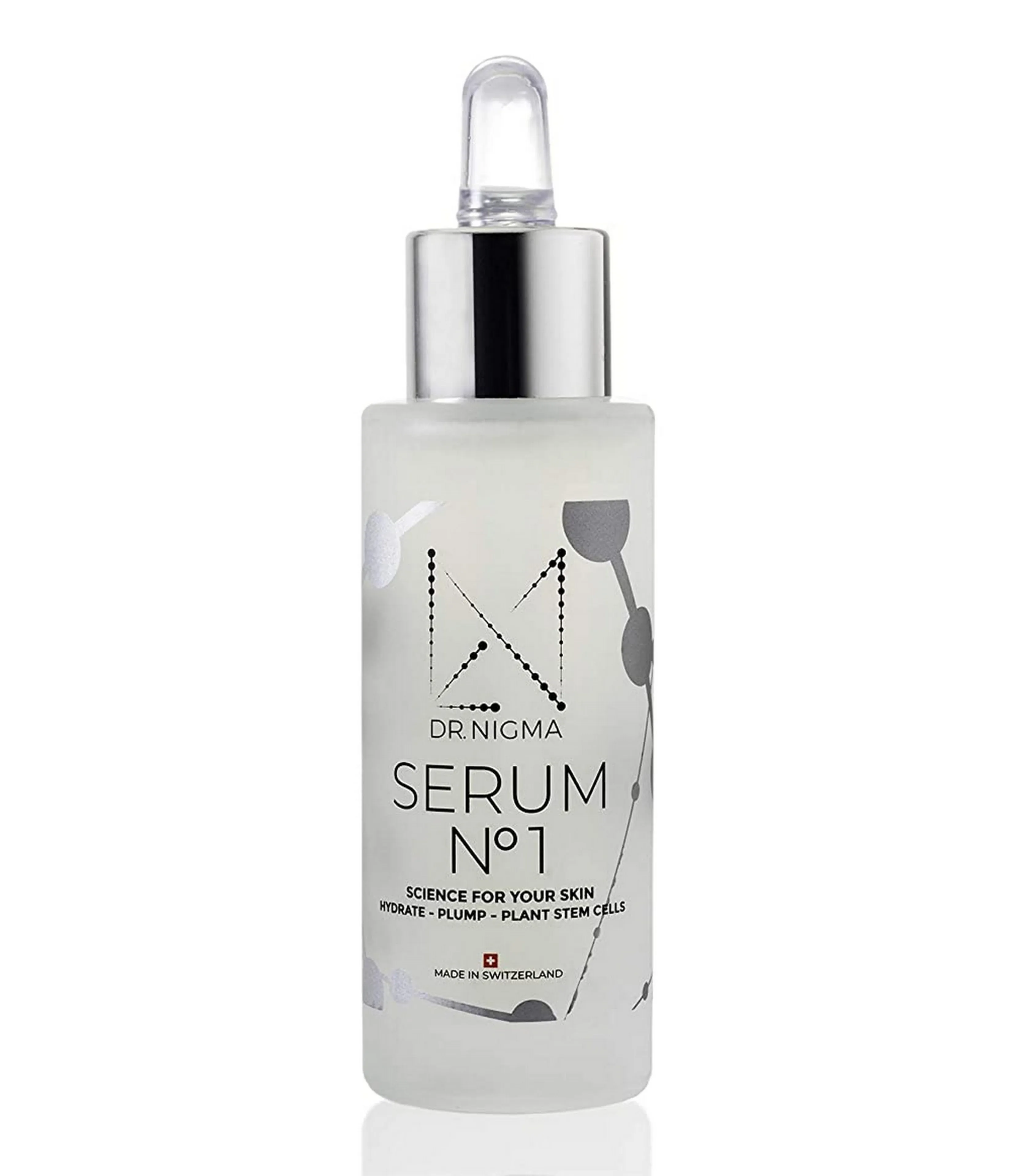 Dr. Nigma Serum No 1, Face Serum, Hydrate, Plump, Plant Stem Cells, 1.0 Fl. Oz.
