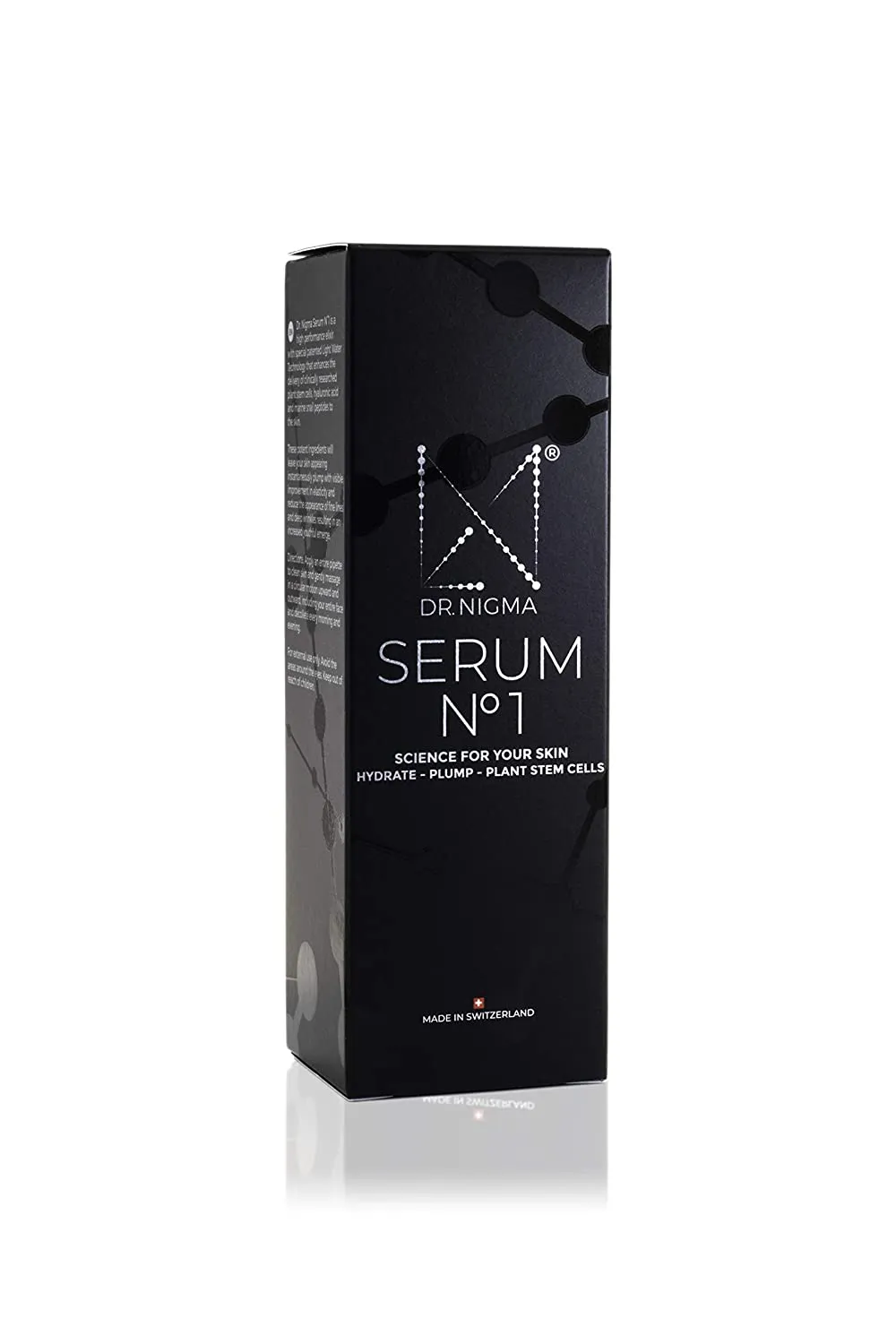 Dr. Nigma Serum No 1, Face Serum, Hydrate, Plump, Plant Stem Cells, 1.0 Fl. Oz.