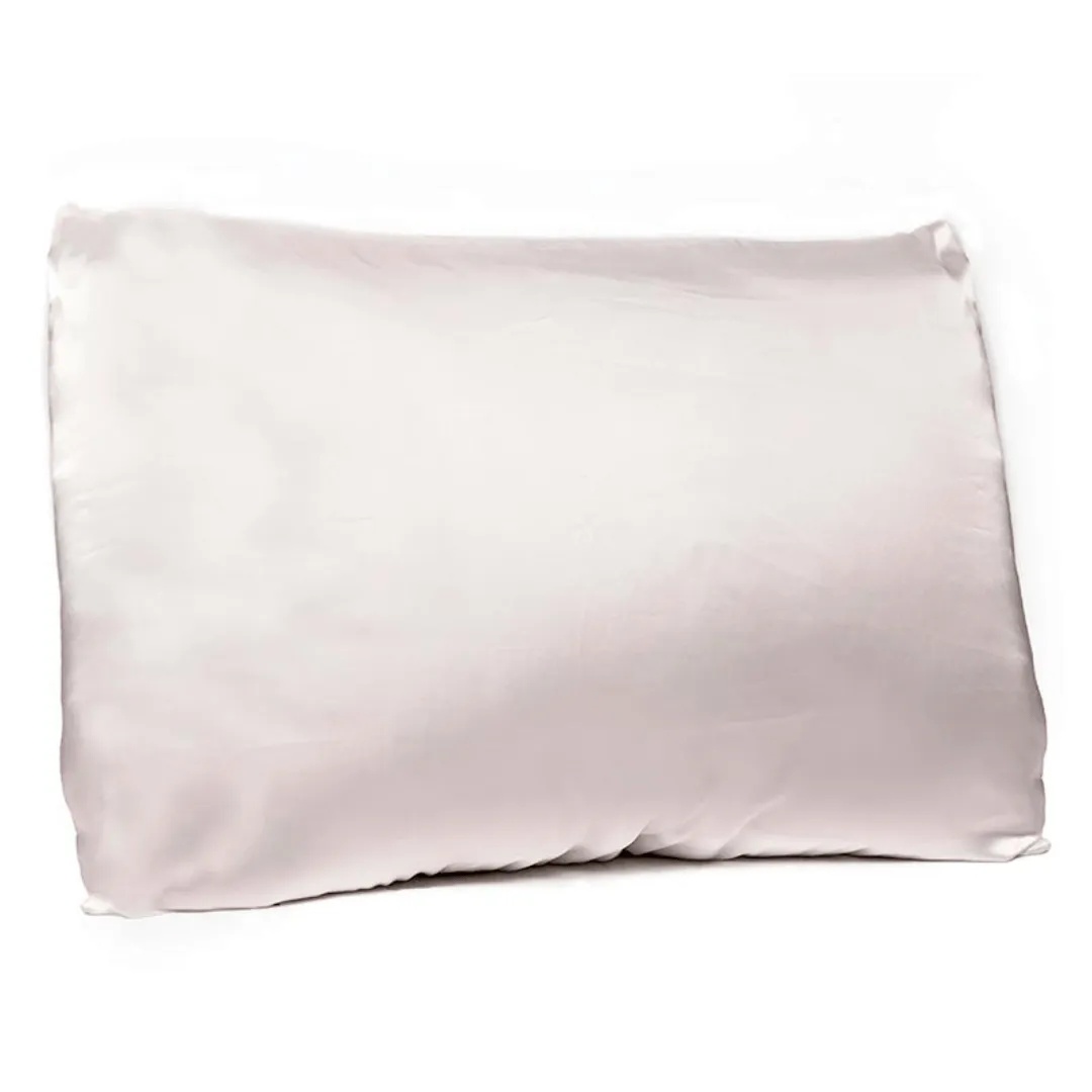 Dual-Sided Silk Bamboo Pillowcase/Blush, King