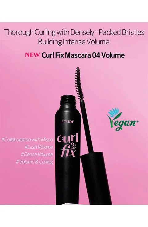 [ETUDE HOUSE] Curl Fix Mascara(8g/0.27fl.oz)-4Style