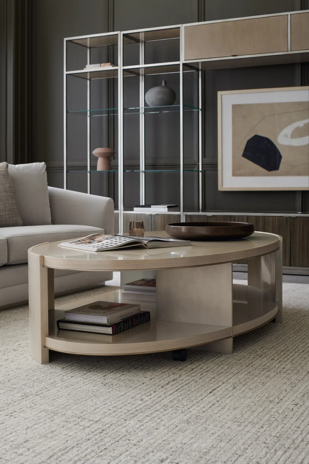 Euro-Modern Bookcase | Caracole La Moda