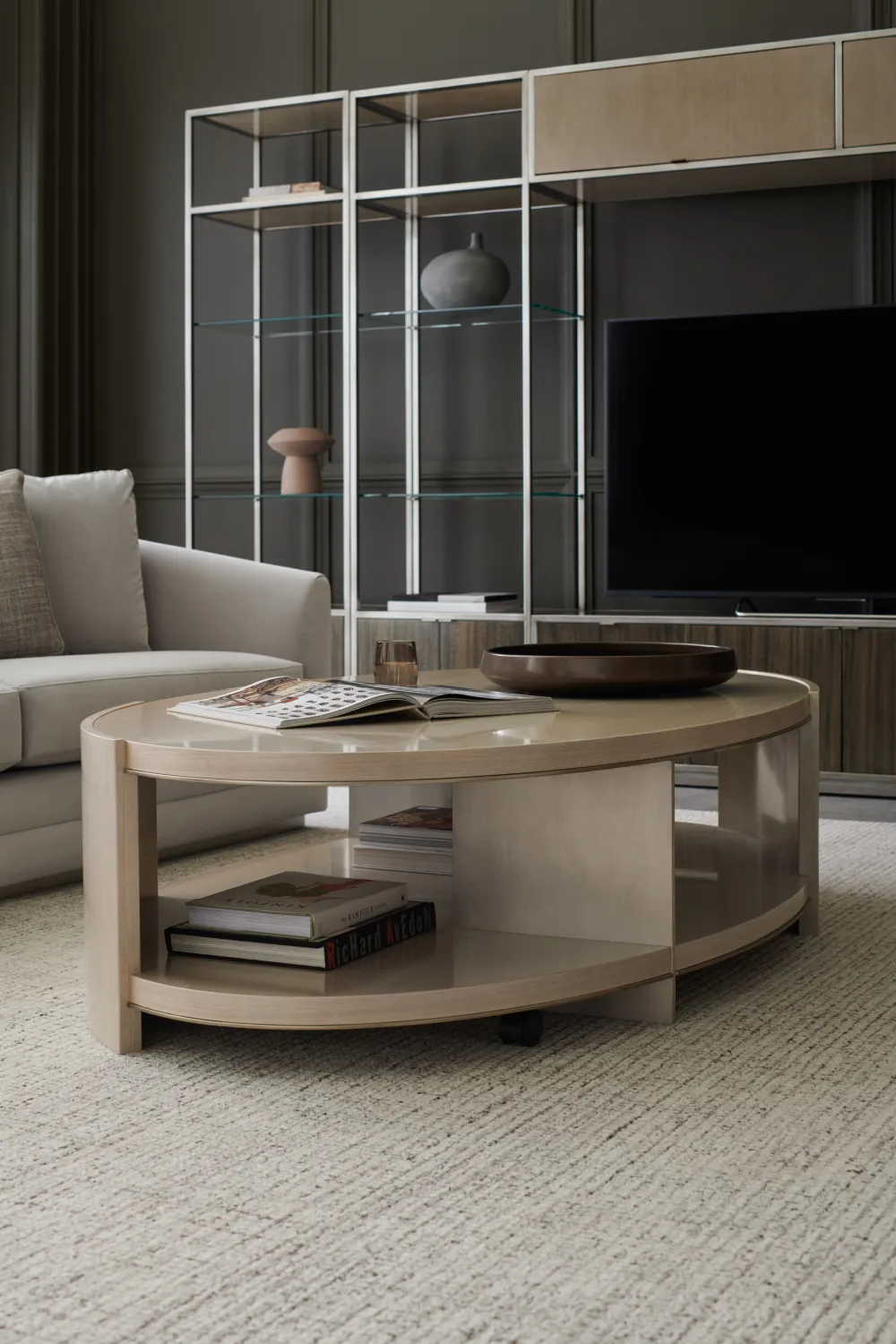 Euro-Modern Bookcase | Caracole La Moda