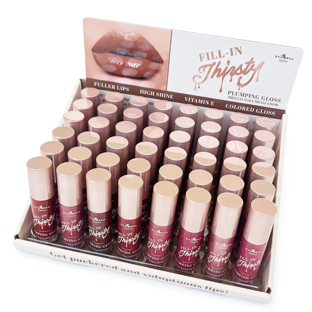 Fill-In Thirsty Colored Plumping Gloss (48 units)
