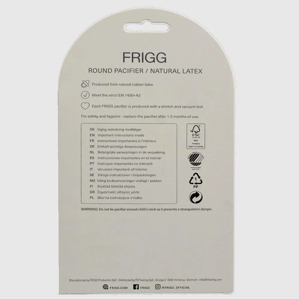 Frigg Daisy Color Block Latex Pacifier 0-6 Months