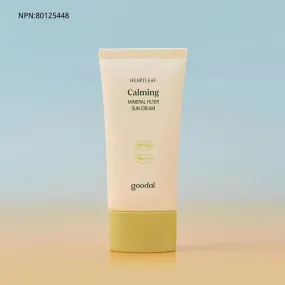 Goodal Heartleaf Calming Mineral Filter Sun Cream 50ml