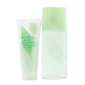 Green Tea Coffret: Eau Parfumee Spray 100ml/3.3oz   Refreshing Body Lotion 100ml/3.3oz - 2pcs