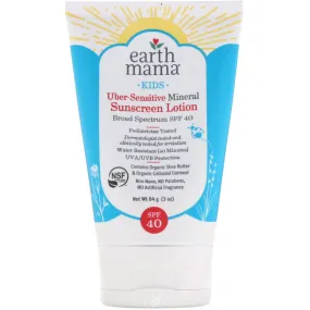 Kids Uber-Sensitive Mineral Sunscreen Lotion SPF 40
