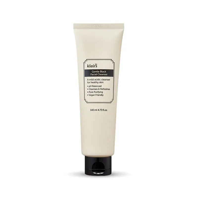 Klairs Gentle Black Facial Cleanser 140ml