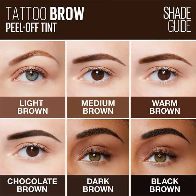 Maybelline Tattoo Brow Longlasting Peel Off Gel Tint