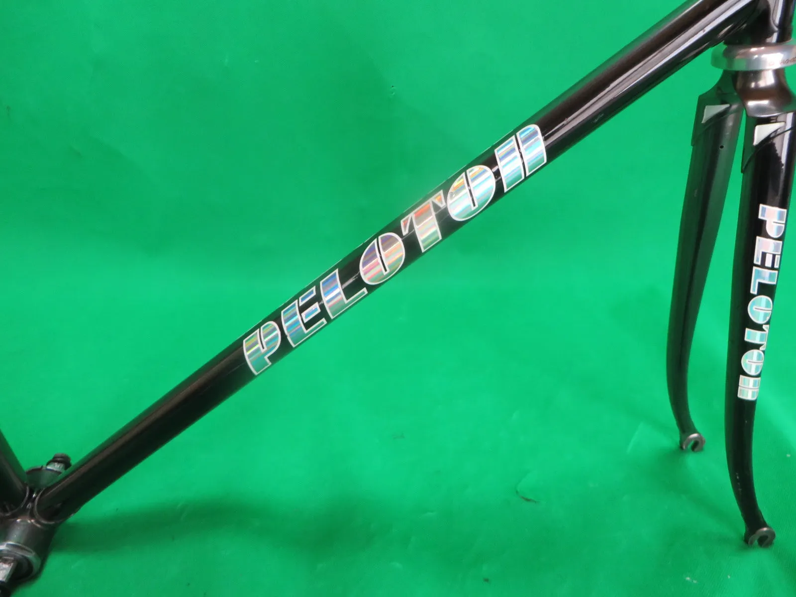PELOTON // Mach Silver black fade // 53.5cm
