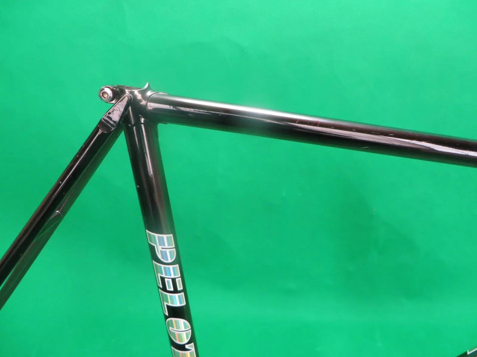PELOTON // Mach Silver black fade // 53.5cm