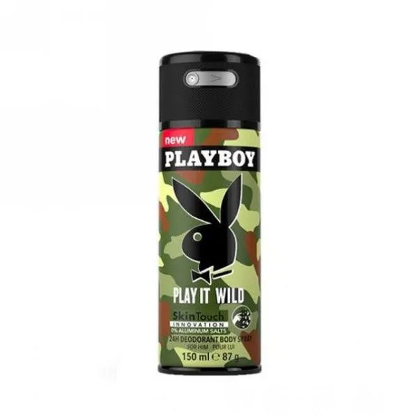 PLAYBOY BODY PLAY IT WILD BODY SPRAY 150ML