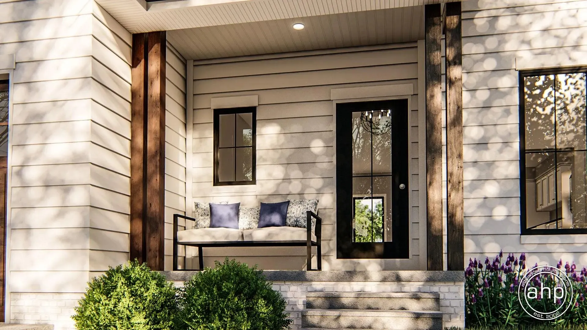 Pleasant 3-Bedroom Home Plan with Inviting Spaces