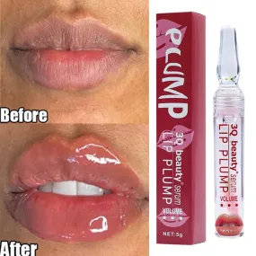 Revitalize Your Lips with our Instant Volumizing Lip Plump Serum: Enhance Elasticity, Diminish Fine Lines, and Nourish for Sensuous Beauty Lip Care.