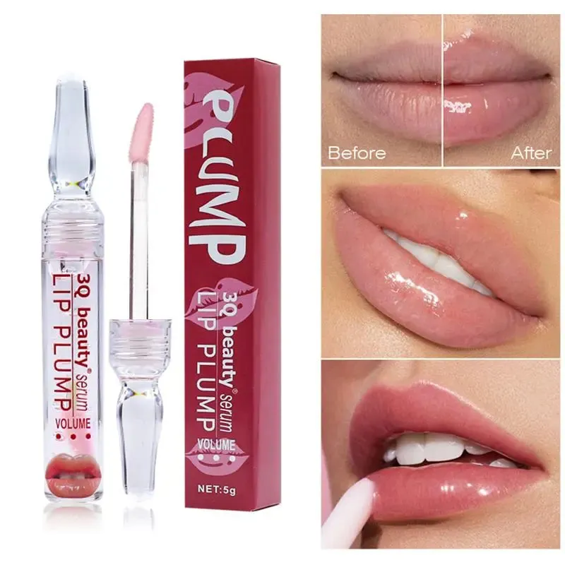 Revitalize Your Lips with our Instant Volumizing Lip Plump Serum: Enhance Elasticity, Diminish Fine Lines, and Nourish for Sensuous Beauty Lip Care.