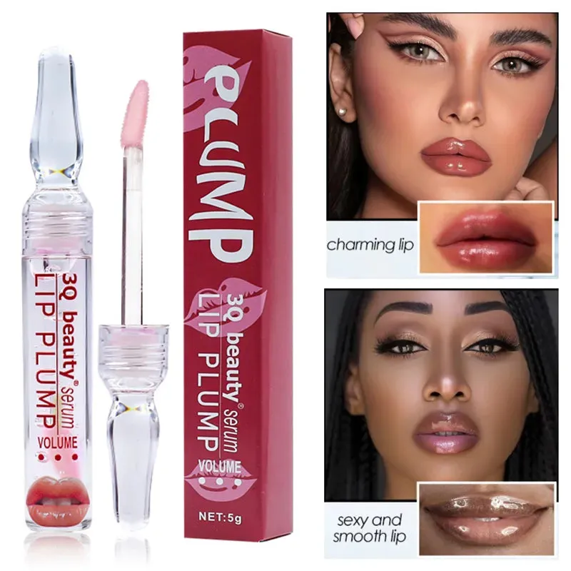 Revitalize Your Lips with our Instant Volumizing Lip Plump Serum: Enhance Elasticity, Diminish Fine Lines, and Nourish for Sensuous Beauty Lip Care.