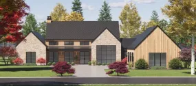 Spacious 4-bedroom home with grand two-story living area