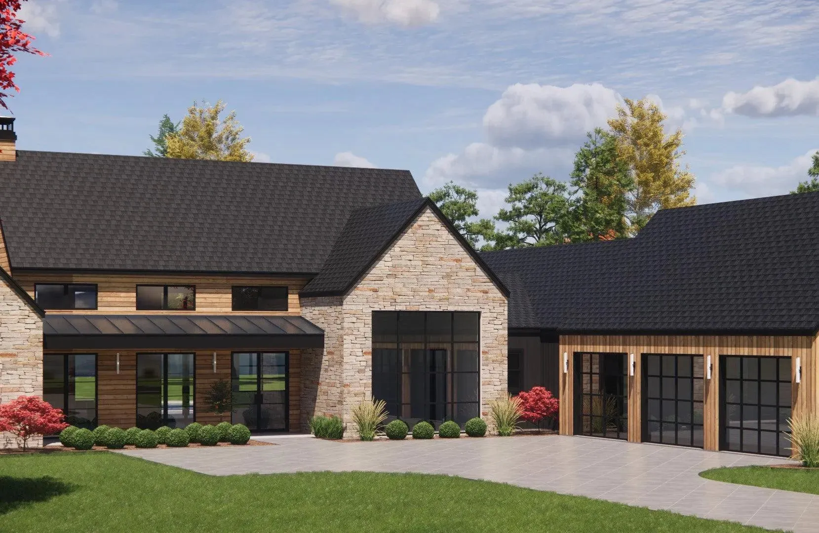Spacious 4-bedroom home with grand two-story living area