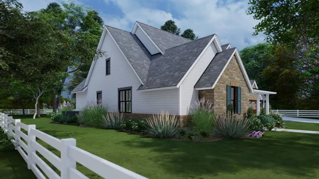 Stunning 4-Bedroom Home with Expansive Porches and Modern Design