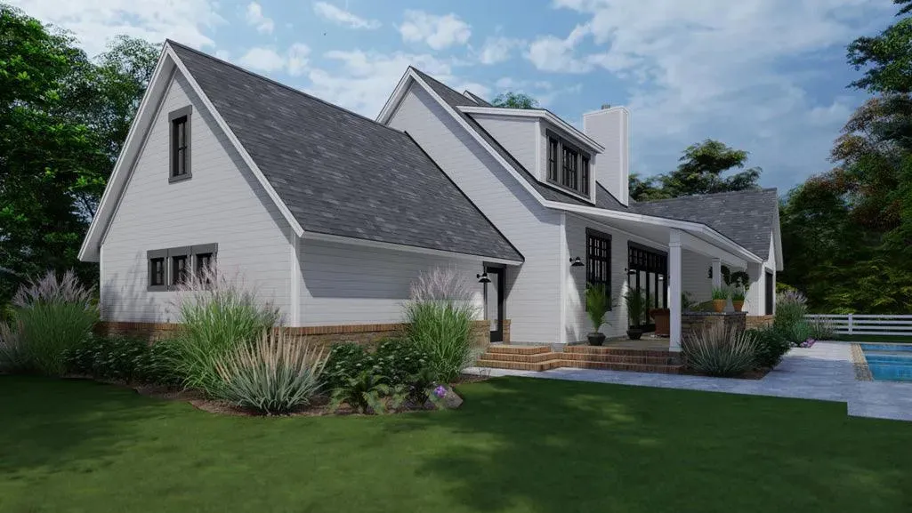 Stunning 4-Bedroom Home with Expansive Porches and Modern Design