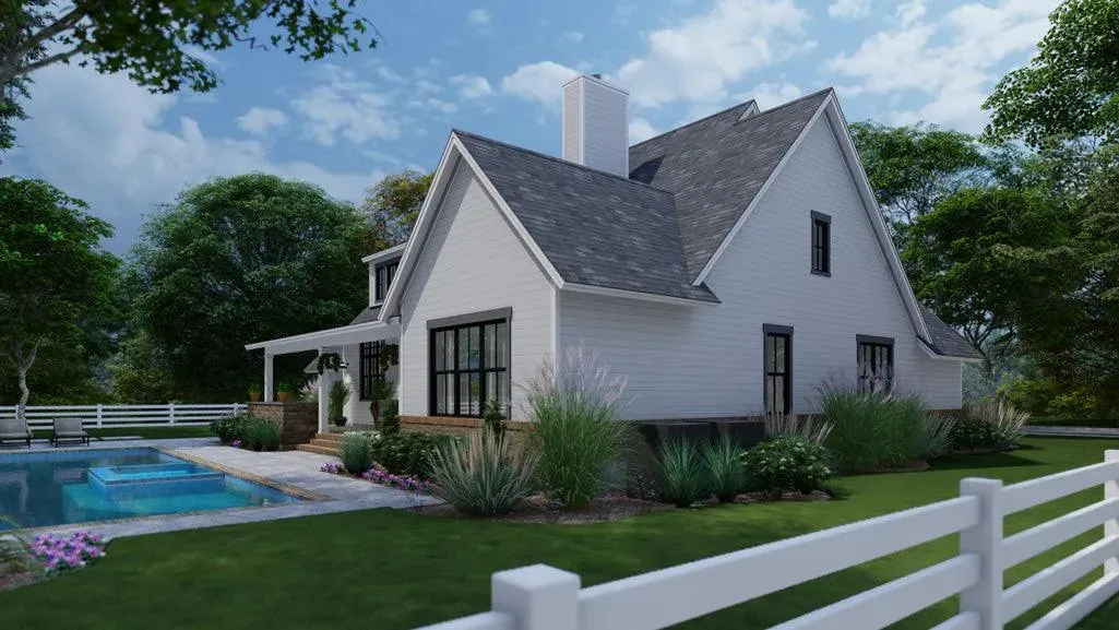 Stunning 4-Bedroom Home with Expansive Porches and Modern Design