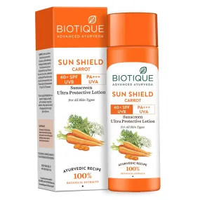 SUN SHIELD CARROT 40 SPF Sunscreen Lotion