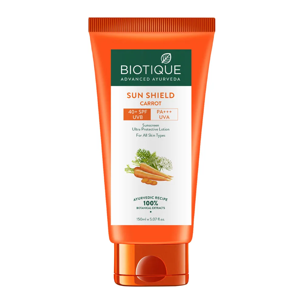 SUN SHIELD CARROT 40 SPF Sunscreen Lotion