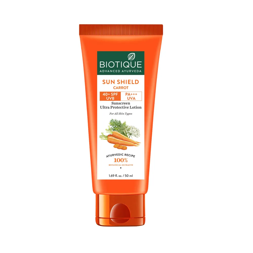 SUN SHIELD CARROT 40 SPF Sunscreen Lotion