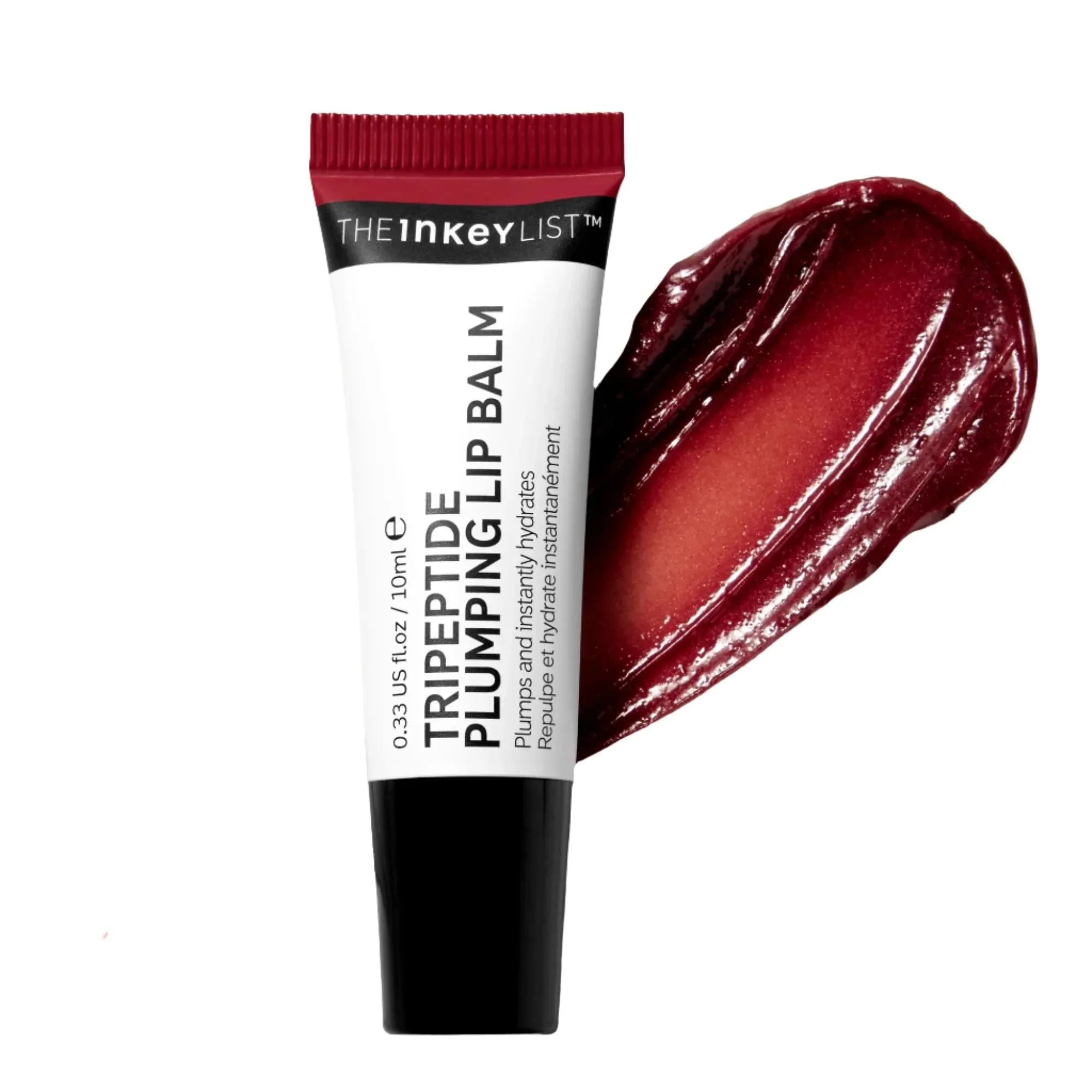 The Inkey List Tripeptide Plumping Lip Balm Berry Tint