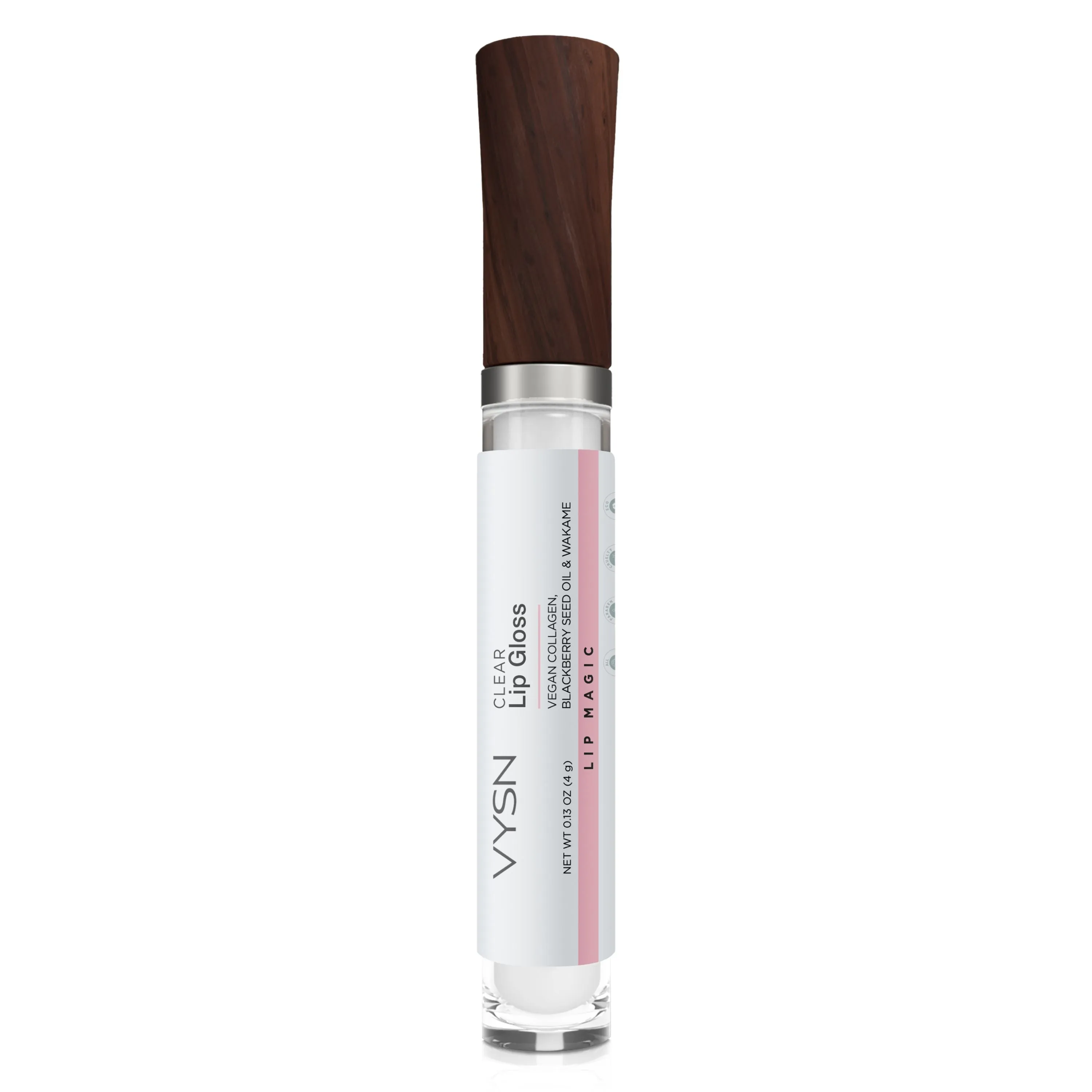VYSN Lip Gloss - Gradual Plumping - Vegan Collagen, Blackberry Seed Oil & Wakame